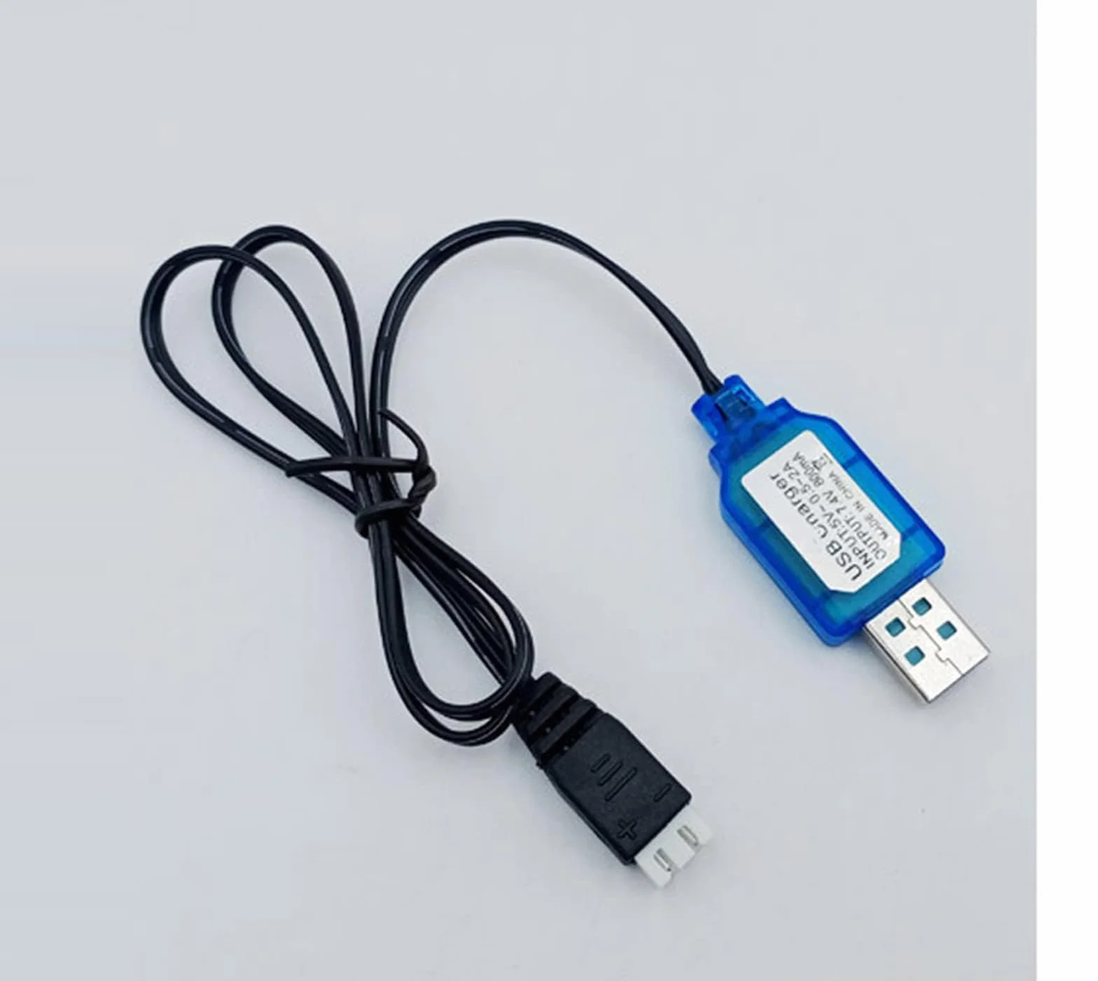 2 szt. 7,4 V 2S LiPo ładowarka USB RC złącze baterii z wtyczką XH-3P do pistoletu kulowego RC samochód FPV Drone Quadcopter