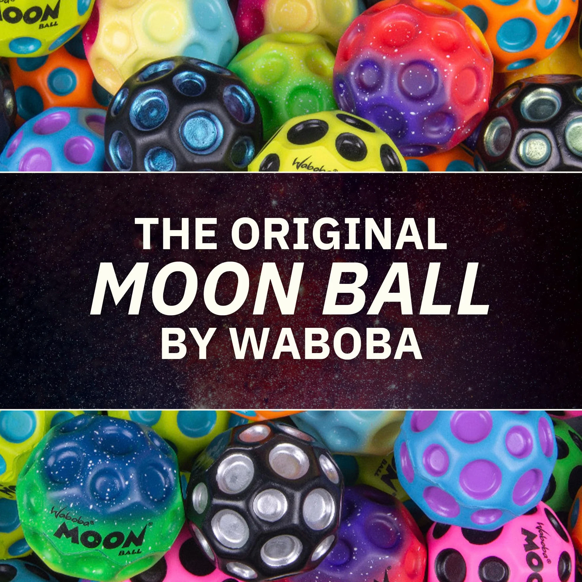 Piłka Waboba Moon (żółta)