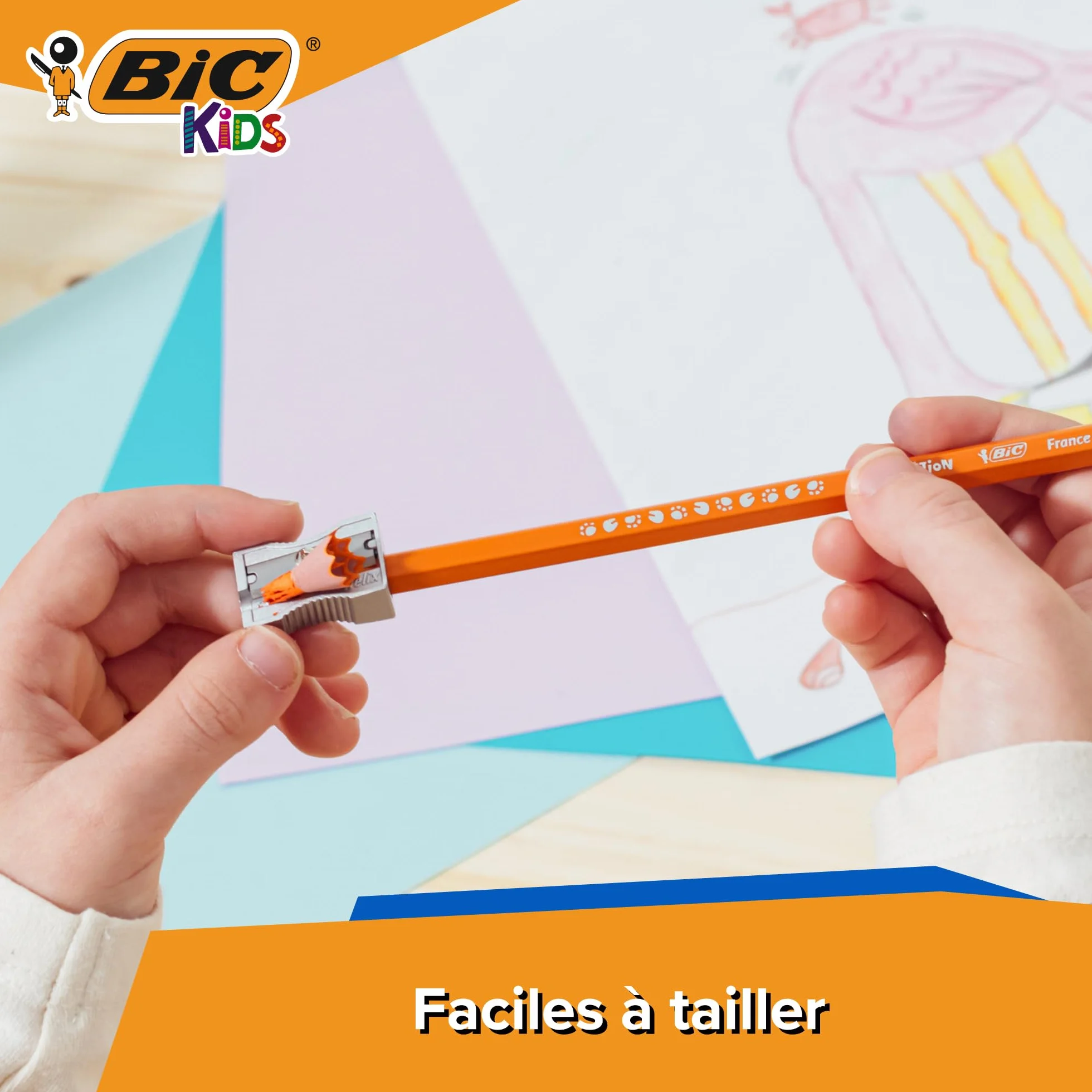 BIC Kids Evolution ECOlutions Kredki ołówkowe Pudełko 24szt