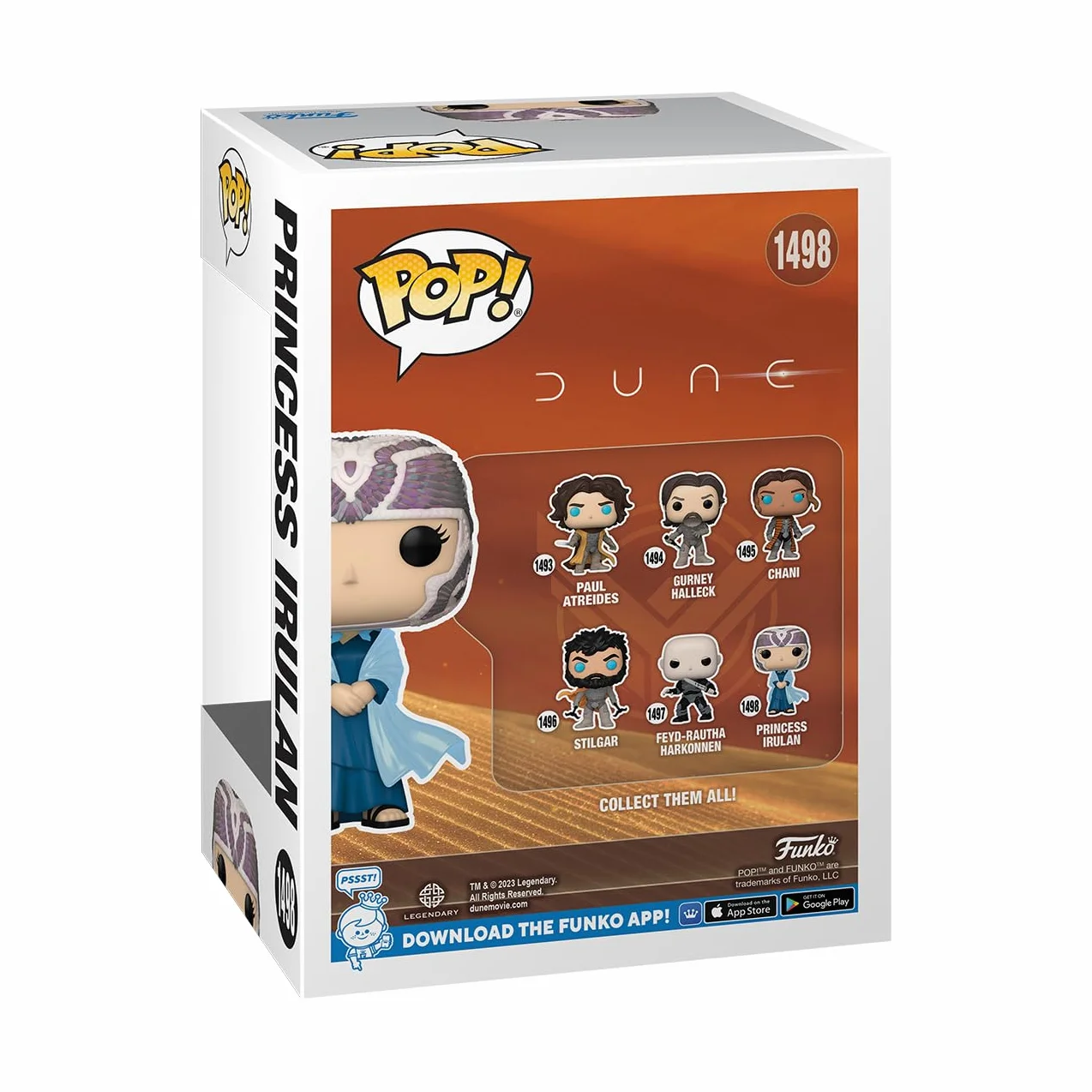 Funko POP! Movies: Dune 2- Princess Irulan - Winylowa figurka kolekcjonerska - Pomysł na prezent - Oficjalny towar - Zabawki dla dzieci i dorosłych - Fani filmów