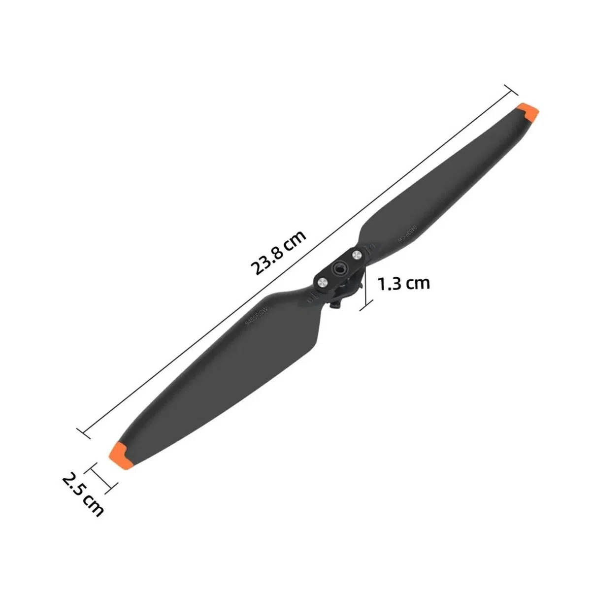 Szybkozłączka 9453F do śmigieł drona Mavic 3/3 Pro, łopatka, lekka śruba, skrzydło, części zamienne, akcesoria(Black Orange 8pcs)