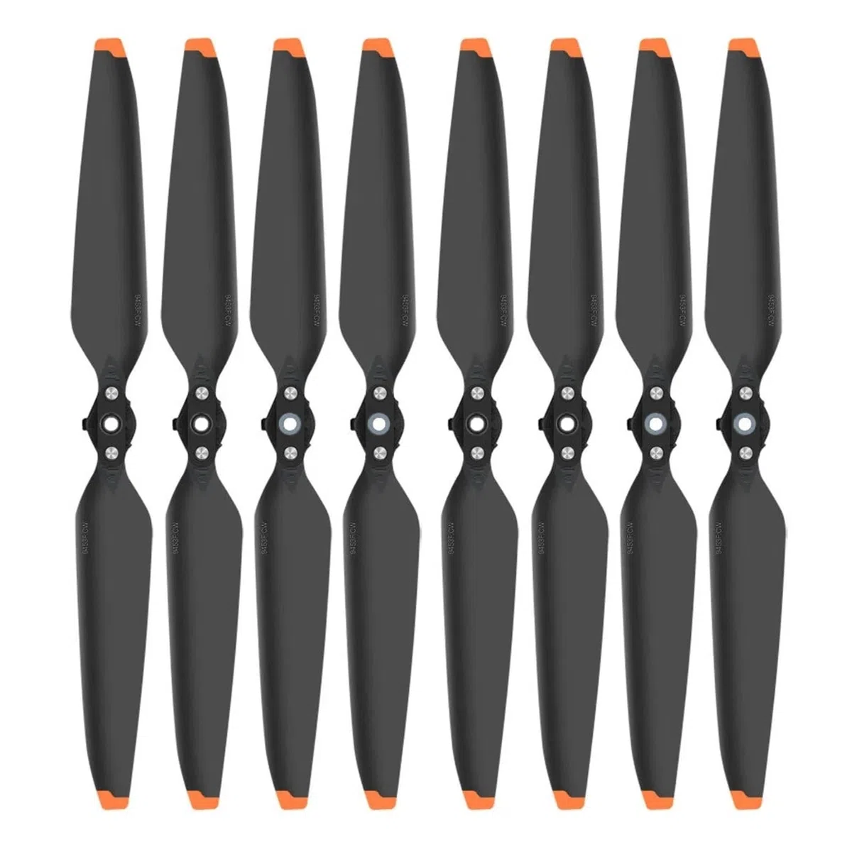 Szybkozłączka 9453F do śmigieł drona Mavic 3/3 Pro, łopatka, lekka śruba, skrzydło, części zamienne, akcesoria(Black Orange 8pcs)