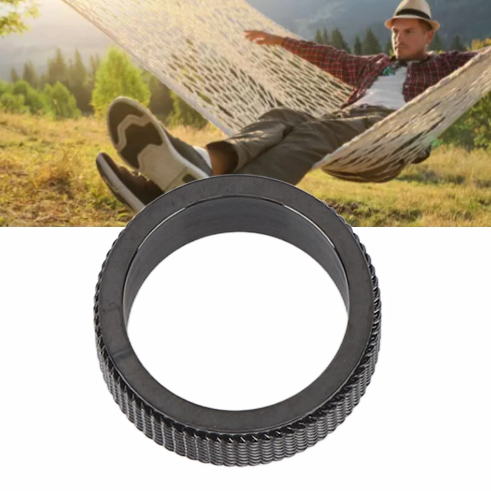 8MM Męski pierścień Niepokoju, Fidget Rings na Niepokój Spinning Fidget Toy Ring, ADHD Stress Relief Ring Spinner Ring Urodzinowe Prezenty dla Nastoletnich Chłopców (8)