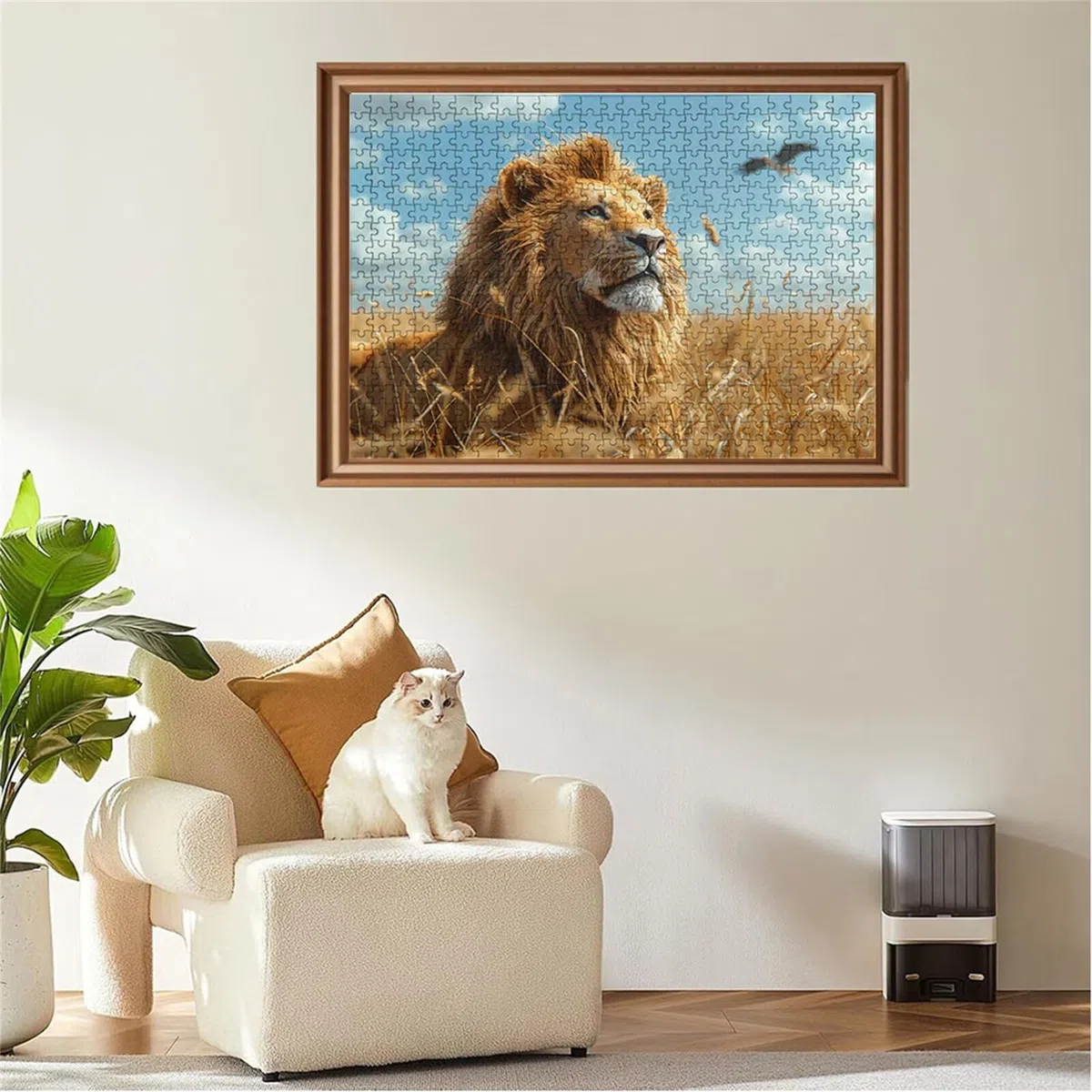 Puzzle 2000 sztuk puzzle ze zwierzętami lew drewniane układanki, klasyczne dla dorosłych diY gra wyzwanie idealnie pasują między nimi literami z tyłu Wysokiej jakości układanki dla dzieci dorosłych