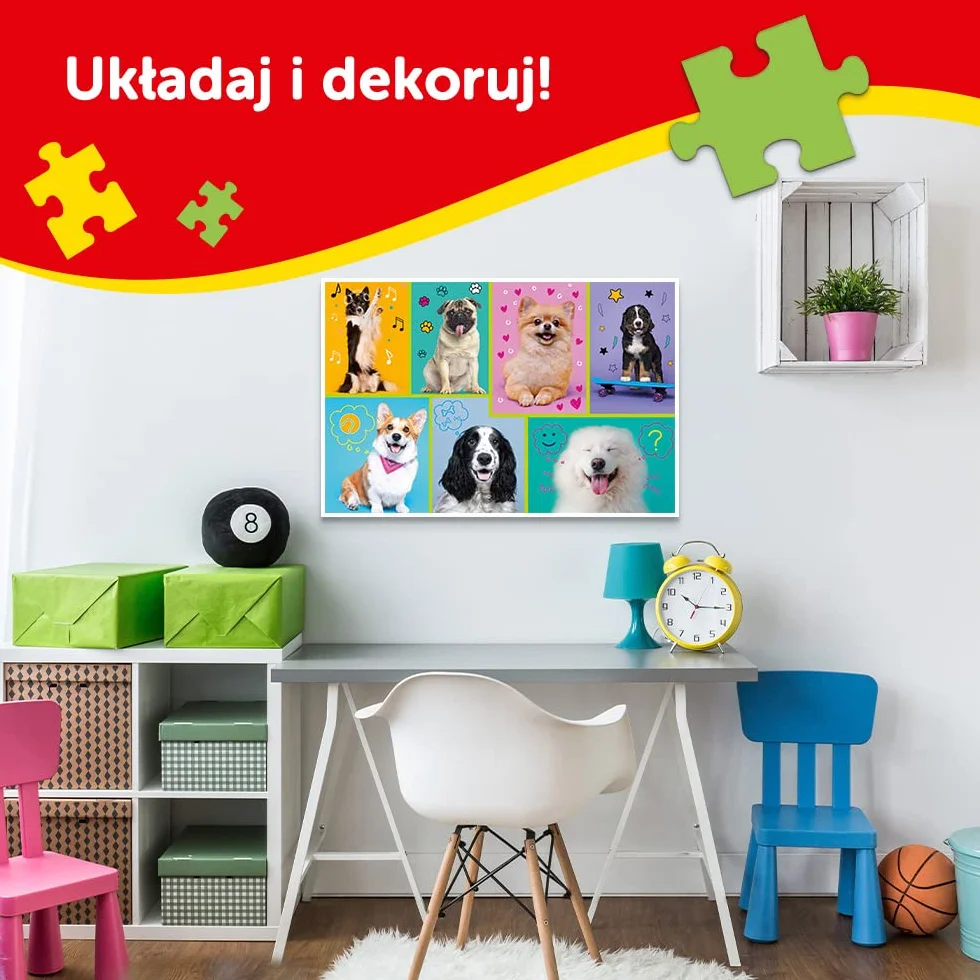 Trefl - Lilo & Stitch, Hawajskie Przygody - Puzzle 200 Elementów - Kolorowe Puzzle z Bohaterami Filmu, Kreatywna Rozrywka, Zabawa dla Dzieci od 7 lat