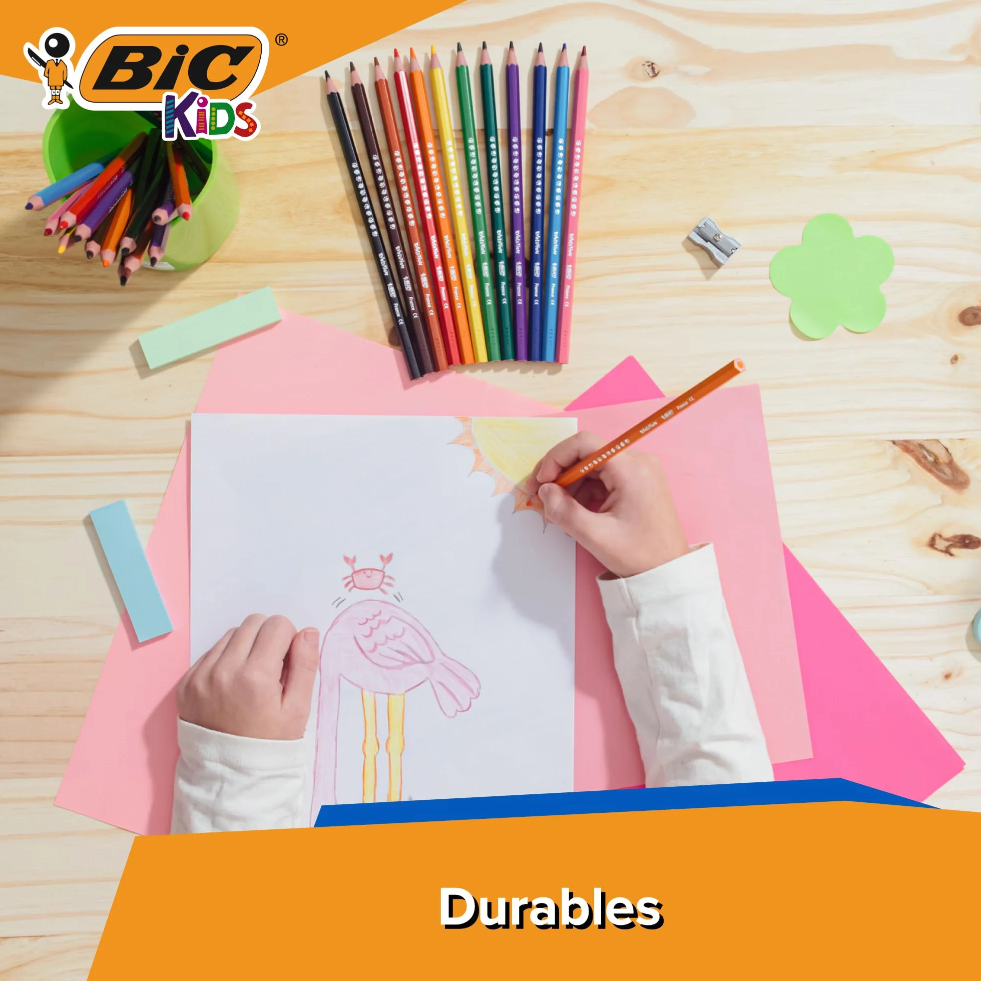 BIC Kids Evolution ECOlutions Kredki ołówkowe Pudełko 24szt